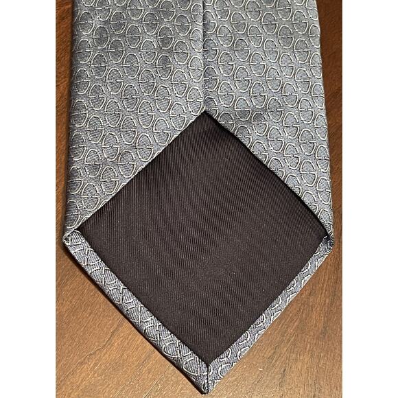 Lamberti Blue 100% Silk Men’s Neck Tie Made In Italy - Picture 2 of 9